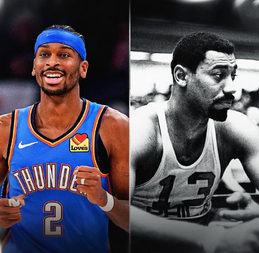 亚历山大连续127场得分20+打破张伯伦63年纪录创历