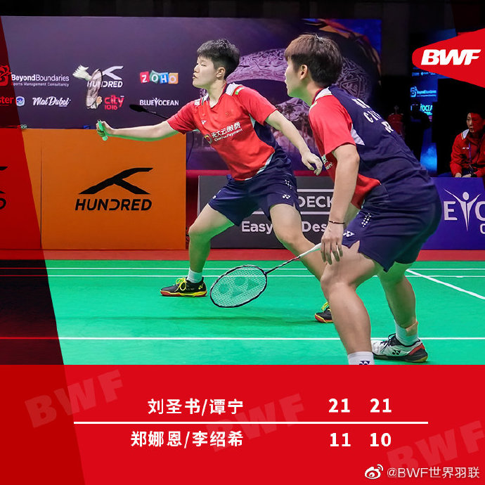 迪拜决赛中国队以3比1力克韩国，捧得2023亚洲羽